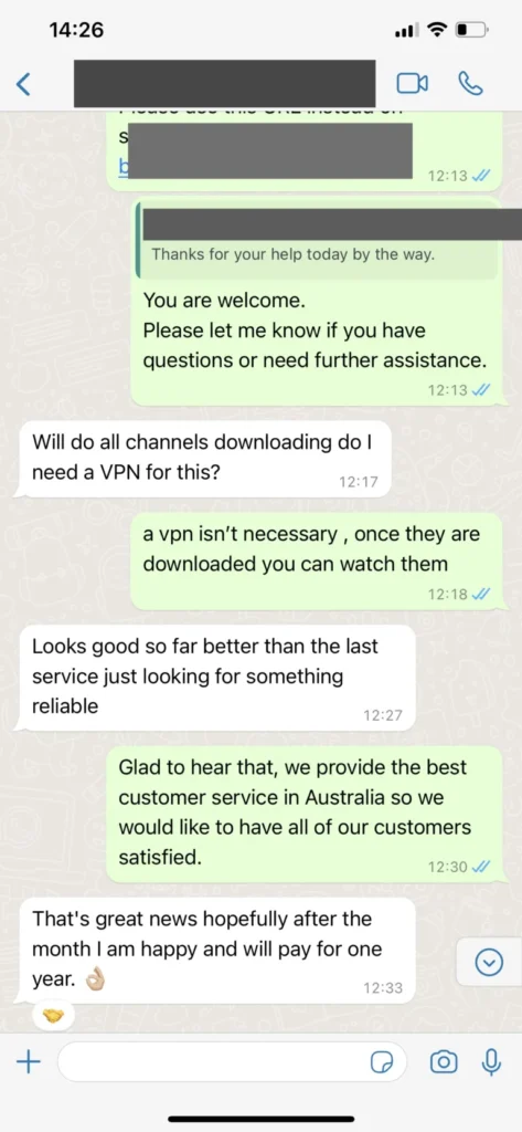 Lumo tv WhatsApp Feedback wtsp3 3