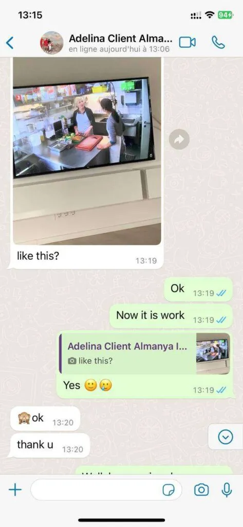 Lumo tv WhatsApp Feedback wtsp4 4